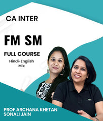 CA Inter FM SM Full Course By Archana Khetan and Sonali Jain
- Zeroinfy