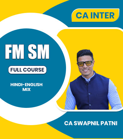 CA Inter FM SM Full Course By CA Swapnil Patni
- Zeroinfy