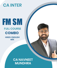 CA Inter FM SM Full Course Combo By CA Navneet Mundhra