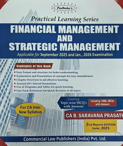 CA Inter FM SM Practical Learning Series By B Sarvana Prasath
