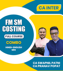 CA Inter FM SM and Costing Full Course Combo By CA Swapnil Patni and CA Pranav Popat
- Zeroinfy