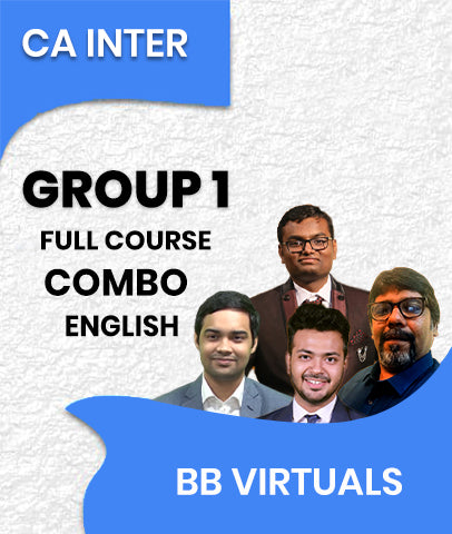 CA Inter Group 1 Full Course Combo In English By BB Virtuals - Zeroinfy