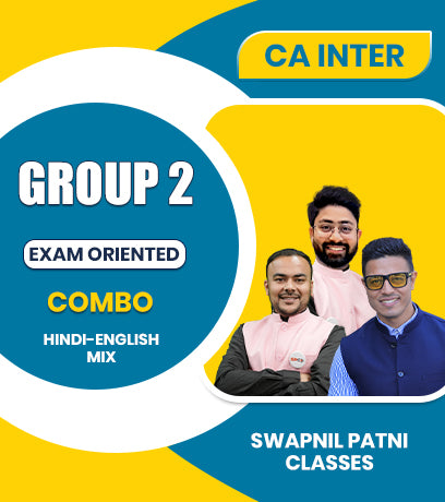 CA Inter Group 2 Exam Oriented Video Lectures Combo By CA Swapnil Patni Classes
- Zeroinfy