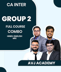 CA Inter Group 2 Full Course Combo By AVJ Academy