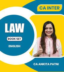 CA Inter Law Book Set By CA Ankita Patni
- Zeroinfy