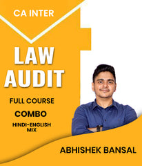 CA Inter Law and Audit Full Course Combo By CA Abhishek Bansal - Zeroinfy