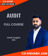 CA Inter New Scheme Audit Full Course By CA Rishabh Jain - Zeroinfy