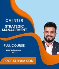 CA Inter Strategic Management Full Course By J.K.Shah Classes - Prof Shyam Soni
- Zeroinfy