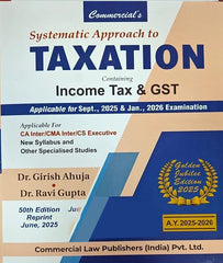 CA Inter  Systematic Approach To Taxation By Girish Ahuja and Ravi Gupta