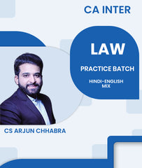 CA Inter Law Practice Batch By CS Arjun Chhabra
