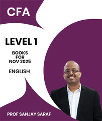 CFA Level 1 Nov 25 Books By Prof Sanjay Saraf - Zeroinfy