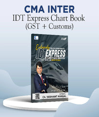 CMA Inter IDT (GST + Customs) Express Chart Book (Full GST Quick Revision) By CA Yashvant Mangal - Zeroinfy