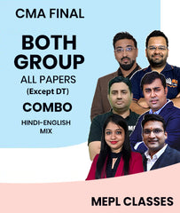 CMA Final Both Group All Papers Except DT Combo By MEPL Classes - Zeroinfy