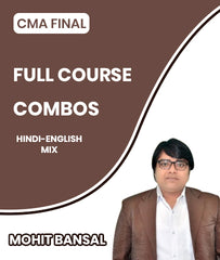 CMA Final Full Course Combos By Mohit Bansal