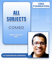 CMA Foundation All Subjects Combo By Sudarshan Agrawal Classes