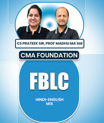 CMA Foundation Fundamentals Of Business Laws And Business Communication (FBLC) By CS Prateek Sir and Prof Madhu Ma'am