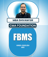 CMA Foundation Fundamentals Of Business Mathematics And Statistics (FBMS) By MBA Shivam Sir