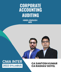CMA Inter 2022 Syllabus Corporate Accounting and Auditing By CA Santosh Kumar and CA Raghav Goyel
- Zeroinfy