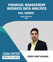 CMA Inter 2022 Syllabus Financial Management Business Data Analyics Full Course By Prof Vinit Kumar