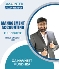 CMA Inter 2022 Syllabus Management Accounting Full Course By CA Navneet Mundhra