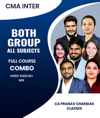 CMA Inter Both Group All Subjects Combo Full Course 2022 Syllabus By CA Pranav Chandak Classes