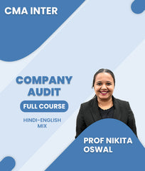 CMA Inter Company Audit Full Course By Nikita Oswal - Zeroinfy