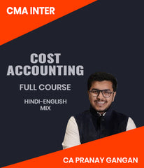CMA Inter Cost Accounting Full Course By CA Pranay Gangan
