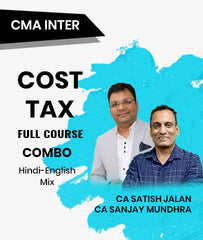 CMA Inter Cost and Tax Full Course Combo By CA Satish Jalan and CA Sanjay Mundhra