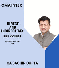 CMA Inter Direct and Indirect Tax Full Course By CA Sachin Gupta
- Zeroinfy