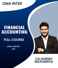 CMA Inter Financial Accounting Full Course By CA Harish Mathariya