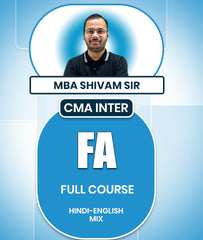 CMA Inter Financial Accounting (FA) Full Course By MBA Shivam Sir