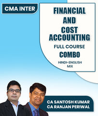 CMA Inter Financial and Cost Accounting Full Course Combo By CA Santosh Kumar and CA Ranjan Periwal
