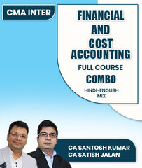 CMA Inter Financial and Cost Accounting Full Course Combo By CA Santosh Kumar and CA Satish Jalan