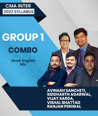 CMA Inter Group 1 Combo 2022 Syllabus By Avinash Sancheti, Siddharth Agarwal, Vijay Sarda, Vishal Bhattad and Ranjan Periwal
- Zeroinfy