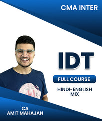 CMA Inter Indirect Tax (IDT) Full Course By CA Amit Mahajan
- Zeroinfy