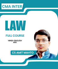 CMA Inter Law Full Course By CS Amit Mahto