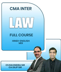 CMA Inter Law Full Course By CS Ravindra Sir and CA Dilip Sir
