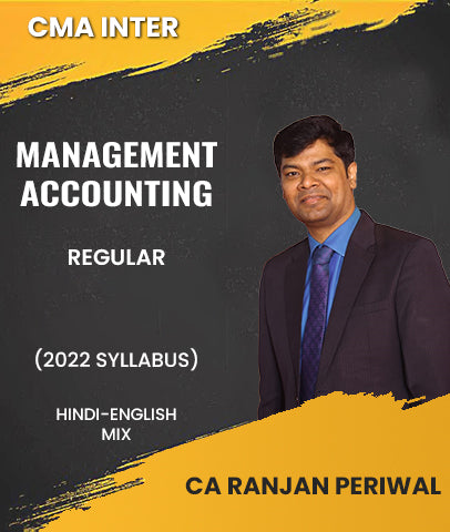 CMA Inter Management Accounting By CA Ranjan Periwal