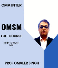 CMA Inter OMSM Full Course By Prof Omveer Singh
- Zeroinfy