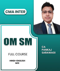 CMA Inter Operations Management and Strategic Management (OM SM) Full Course By CA Pankaj Sarawagi
- Zeroinfy