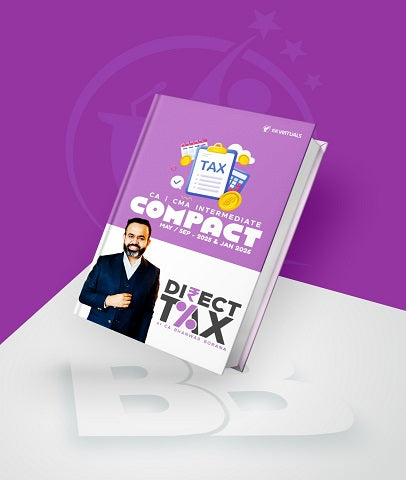 CA Inter Direct Tax Handwritten Compact Book For May/Sep 25 By CA Bhanwar Borana