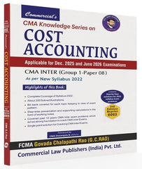 CMA Inter Cost Accounting Knowledge Series By G C Rao