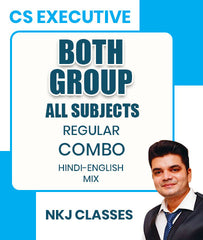 CS Executive Both Group All Subjects Regular Combo By CS Nitesh Kumar Jaiswal, CA Anuj Singh Tomar, Prof HL Gupta, CS Tanvee Khanna and CA Sumit Sir
