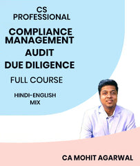 CS Professional Compliance Management, Audit and Due Diligence Full Course By MEPL Classes CA Mohit Agarwal