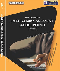 CA Inter New Scheme Costing Book By CA Bhagwan Lal - Zeroinfy