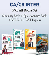 CA Inter GST Complete Book Set Combo By CA Yashvant Mangal - Zeroinfy