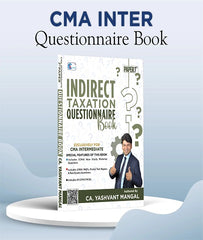 CMA Inter IDT Questionnaire and MCQs Book By CA Yashvant Mangal - Zeroinfy