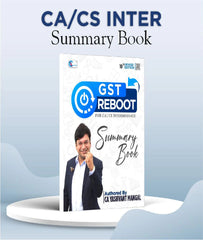 CA Inter GST ReBoot Summary Book By CA Yashvant Mangal - Zeroinfy