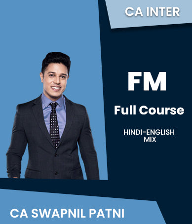 Ca Inter Financial Management (fm) Full Course 