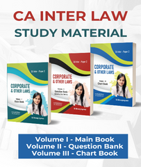 CA Inter Law Book Set By CA Shivangi Agarwal